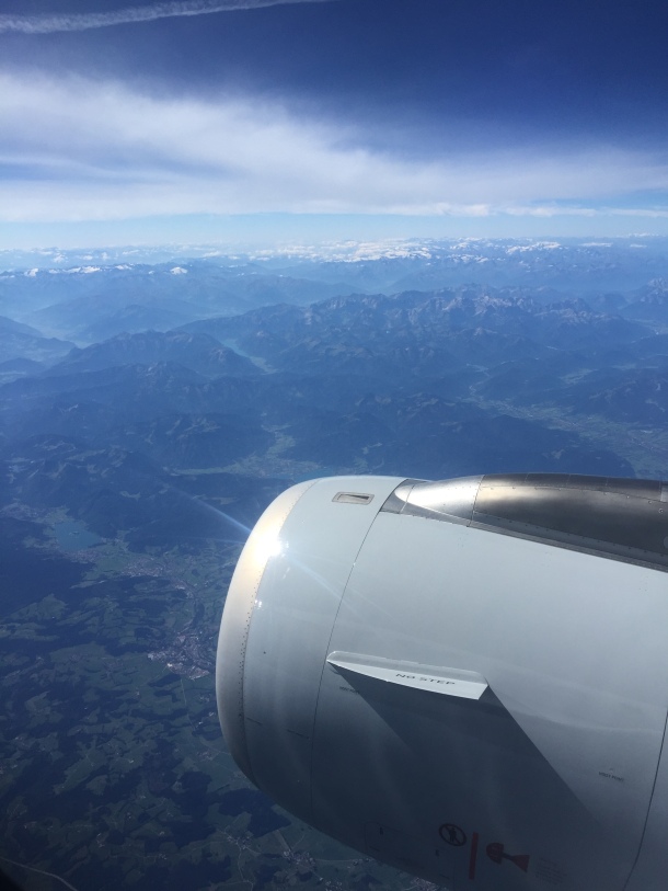 Flying over Germany. Pretty easy on the eyes.